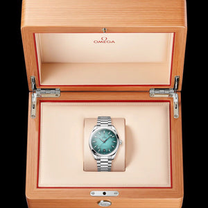 Omega Seamaster Aqua Terra Turquoise Dial Automatic Mens Watch
