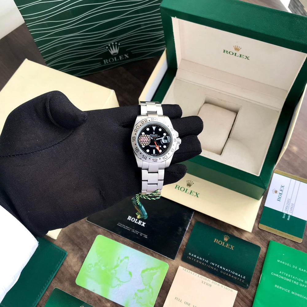 Rolex Explorer || Premiums Automatic Stainless Steel Black Dial Mens Watch