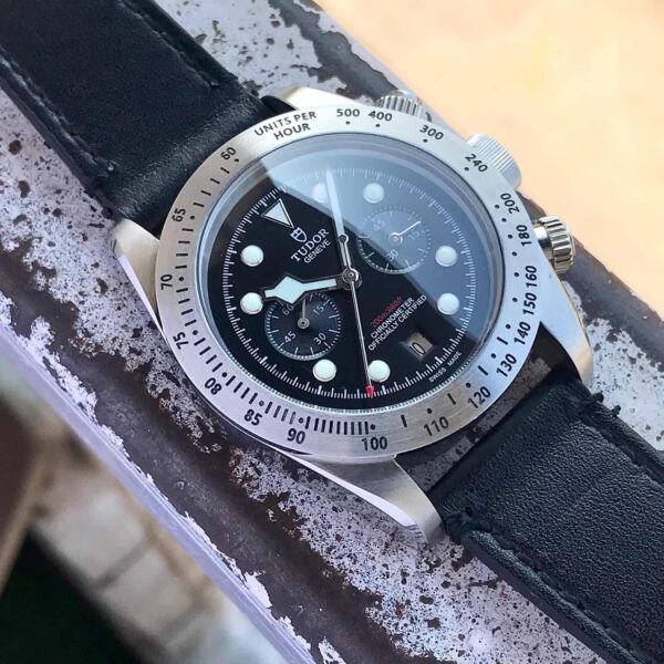 Tudor Black Bay Chrono Chronograph Black Dial Automatic Men’s Watch