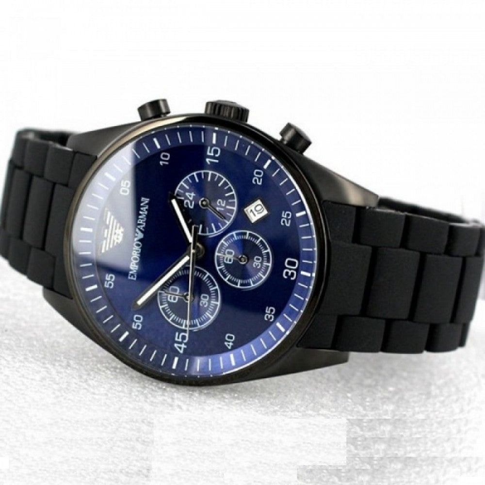 Luxury Watch Ar 6032 Full Black Blue Dial