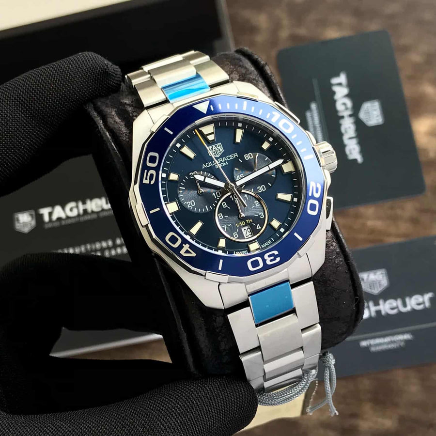 Tag Heuer Aquaracer Chronograph Cay111B 100% Authentic Quality
