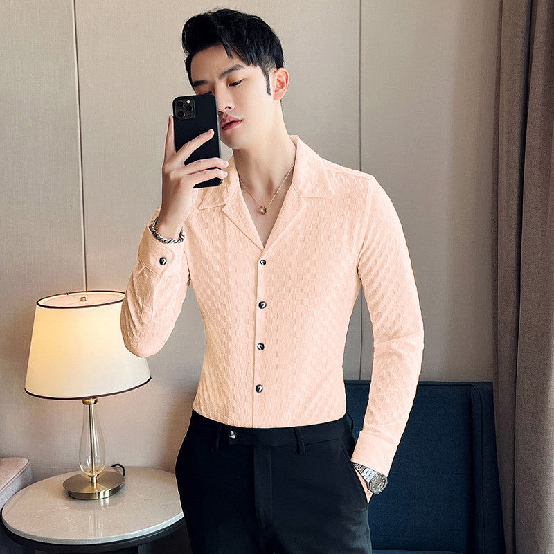 Stylish Full Sleeve Casual Wear Shirt For Men — zoomed view