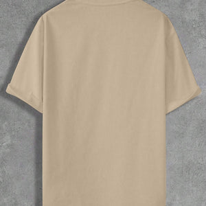 Stylist Cream Plain T shirt
