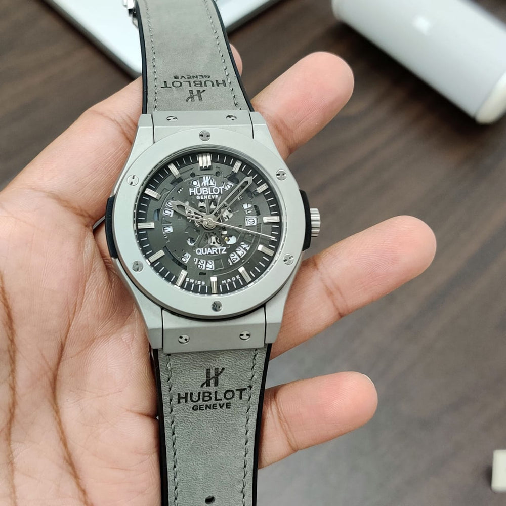 GREY COLOUR Hublot men's chronograph watches