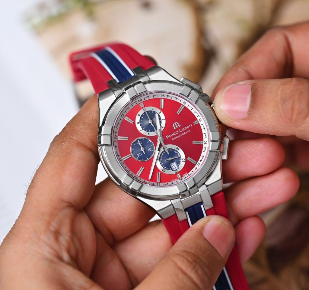Maurice Lacroix Aikon Quartz Supermarine Chronograph’s Mens Watch