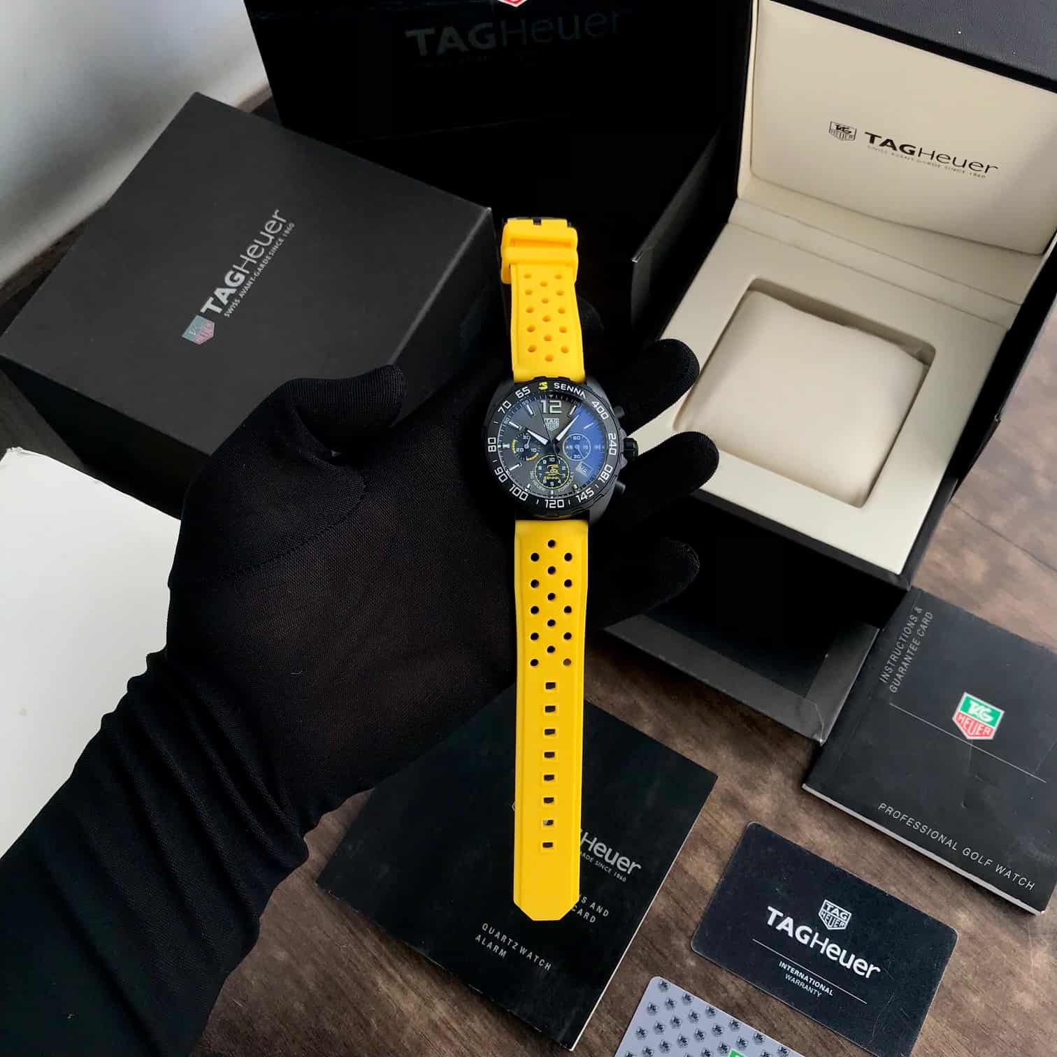 Tag Heuer Formula 1 Senna Japanese Stainless Steel Mens Watch