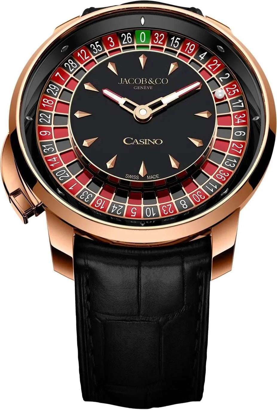 JACOB & CO – THE CASINO TOURBILLON — zoomed view