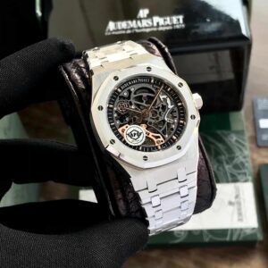 Audemars Piguet Royal Oak Double Balance Wheel Openworked Swiss ETA Machinery — zoomed view