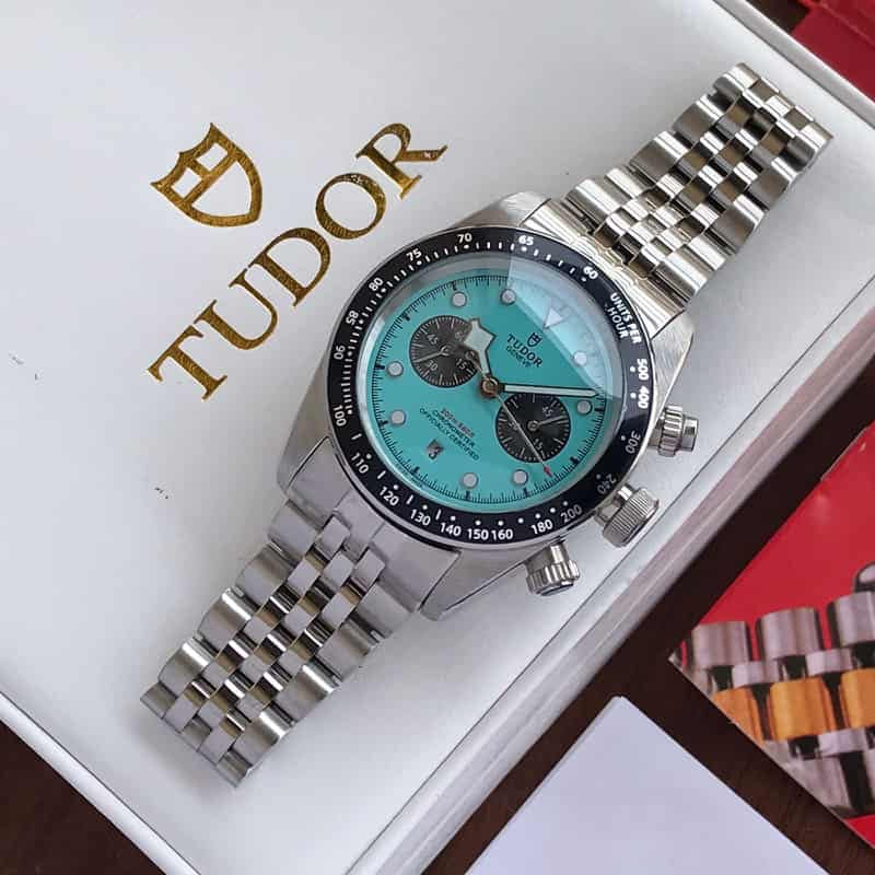 Tudor Black Bay Chrono 41mm Blue Flamingo Dial automatic men’s Watch