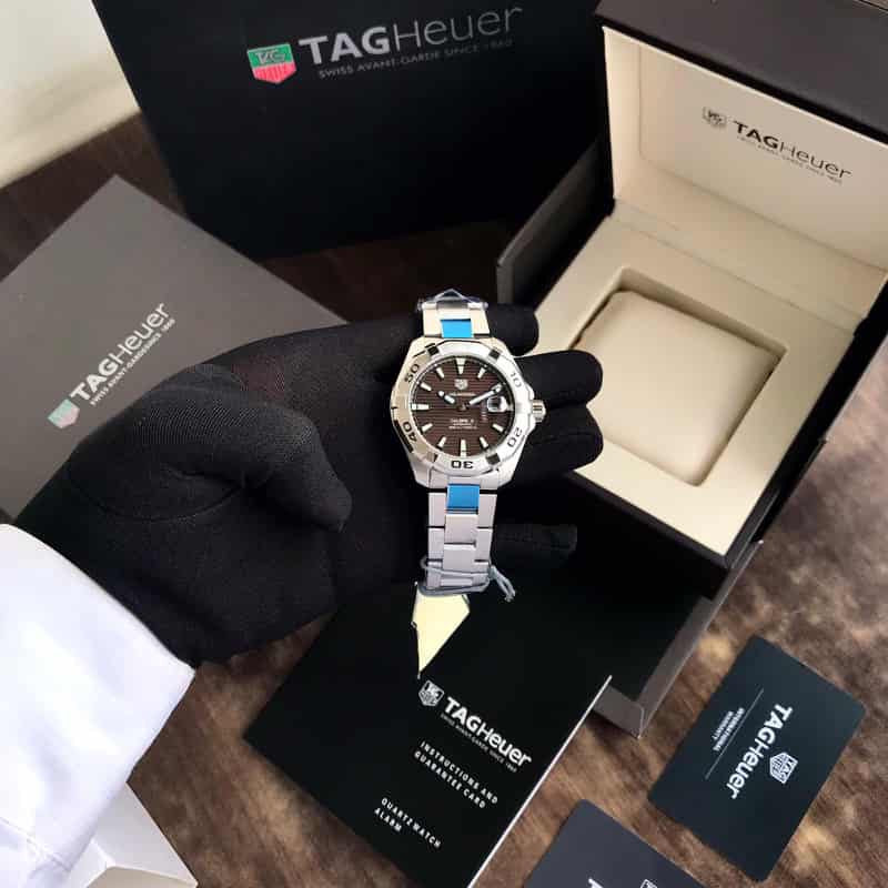 Tag Heuer Aquaracer Calibre 5 Sunrey Brown Dial 100% Authentic Quality Men’s Watch