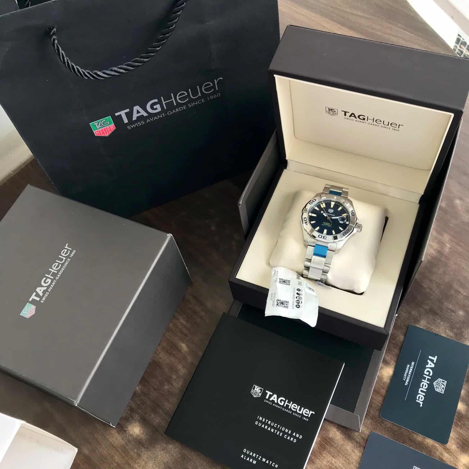 Tag Heuer Aquaracer Calibre 5 Blue Dial Automatic Authentic Quality Men’s Watch
