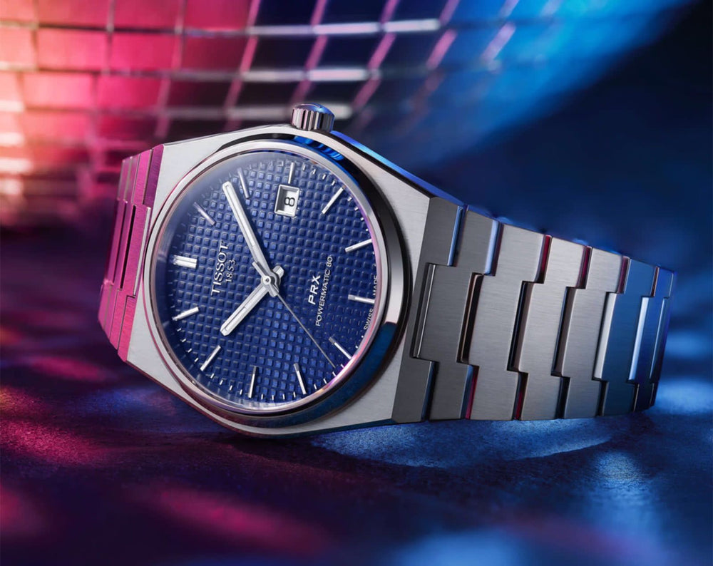 Tissot PRX Powermatic Japanese Stainless Steel Blue Dial Men’s Watch