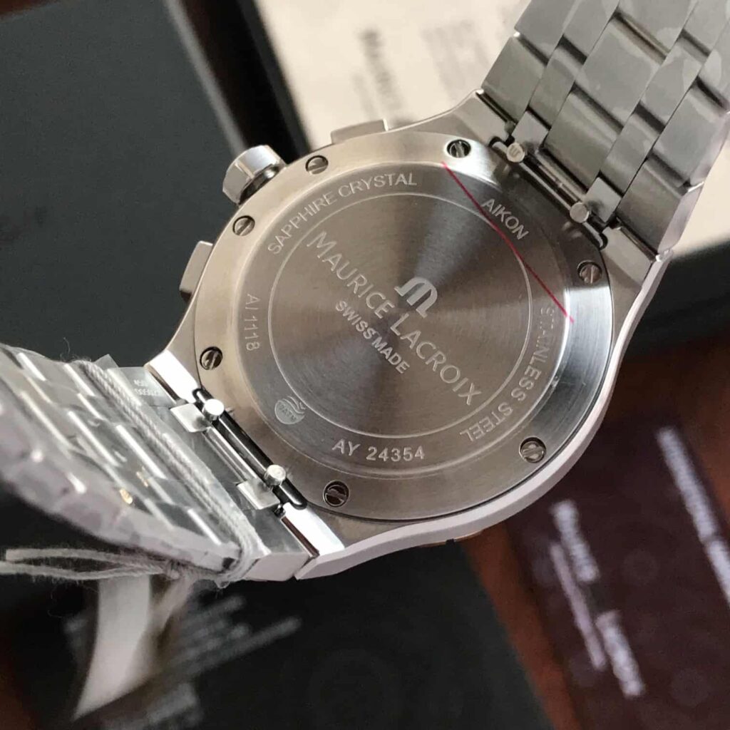 Maurice Lacroix Aikon Authentic Quartz Chronograph Two Tone Mens Watch