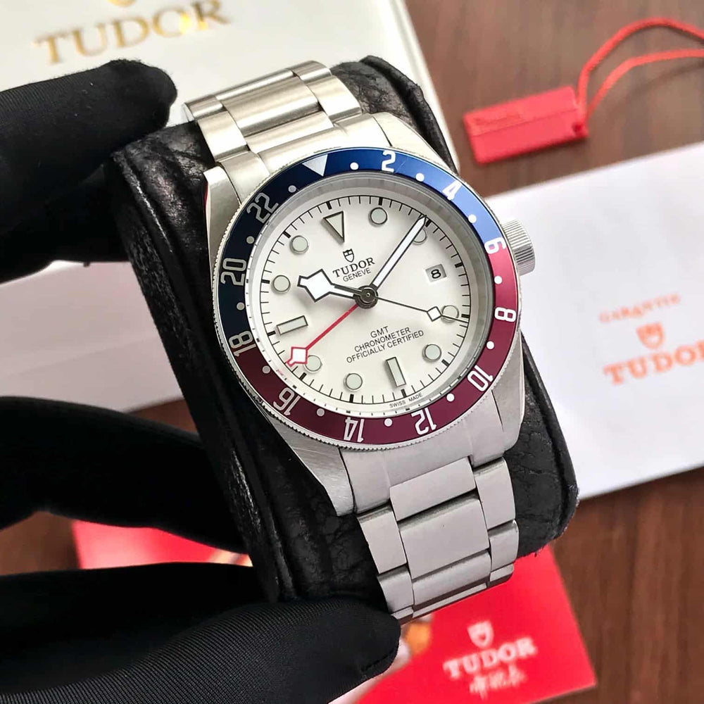 Tudor Black Bay GMT 41mm With Polar White Dial Watch For Men’s