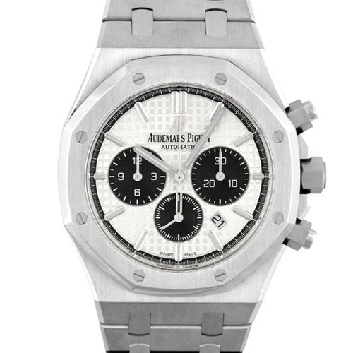Audemars Piguet Royal Oak Double Balance Wheel Open worked Dial Full Black Automatic Mens Watch — zoomed view