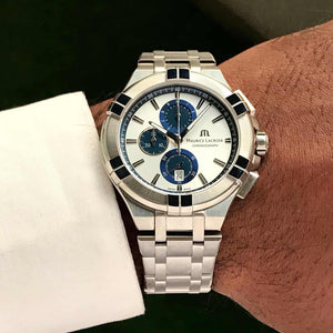 Maurice Lacroix Aikon Quartz 44mm Authentic Mens Watch