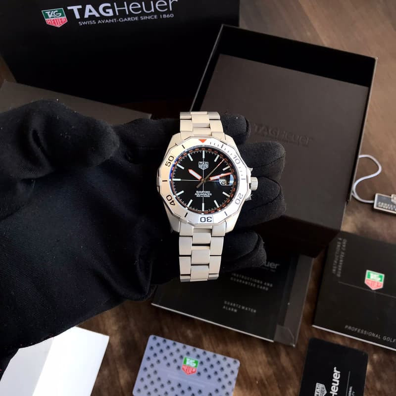 Tag Heuer Bamford Aquaracer Limited Edition Stainless Steel Japanese Master Quality Automatic Mens Watch