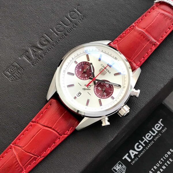 Tag Heuer Grand Carrera Chronograph’s Silver 5N Limited Edition Men’s Watch