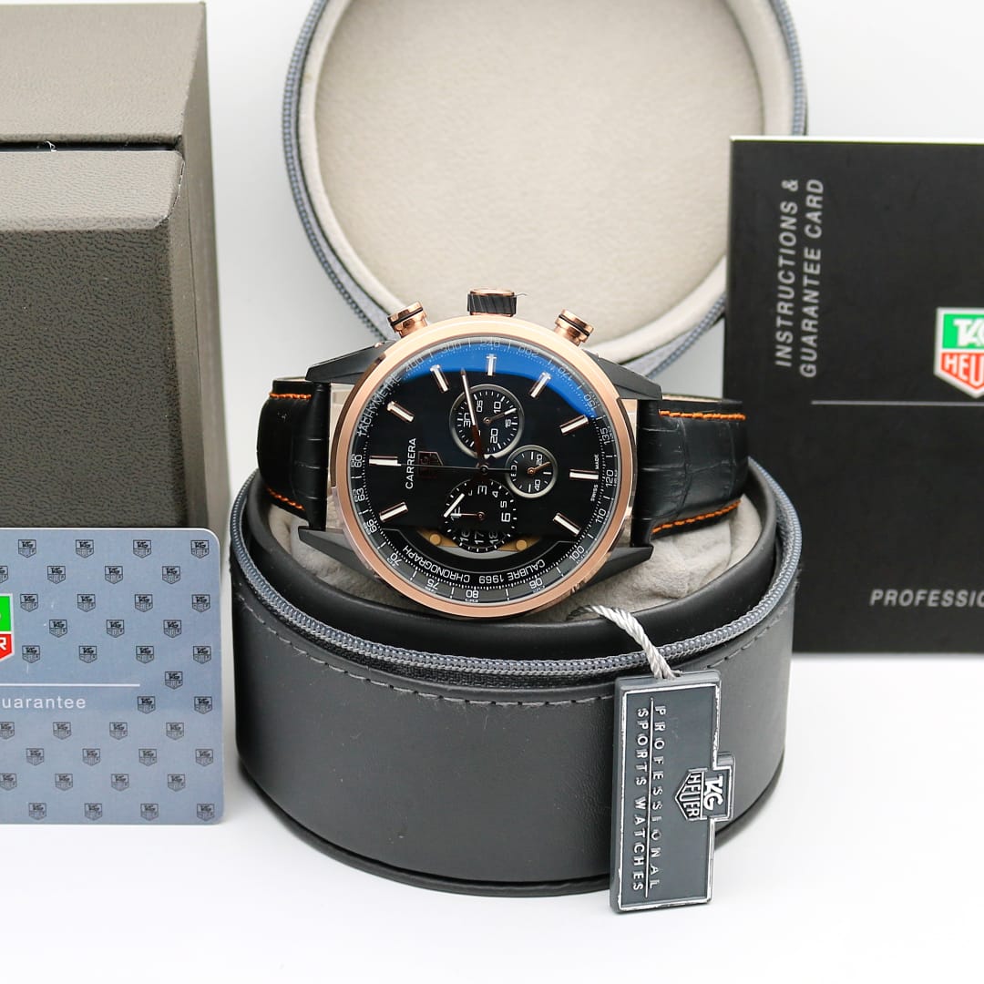 Tag Heuer Calibre 1969 Watch — zoomed view