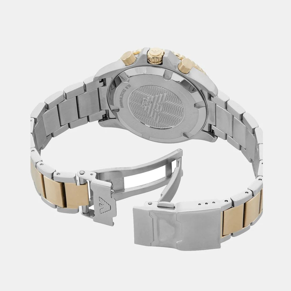 Emporio Armani AR11606 Yellow Gold Dial Chronograph Quartz Men Watch