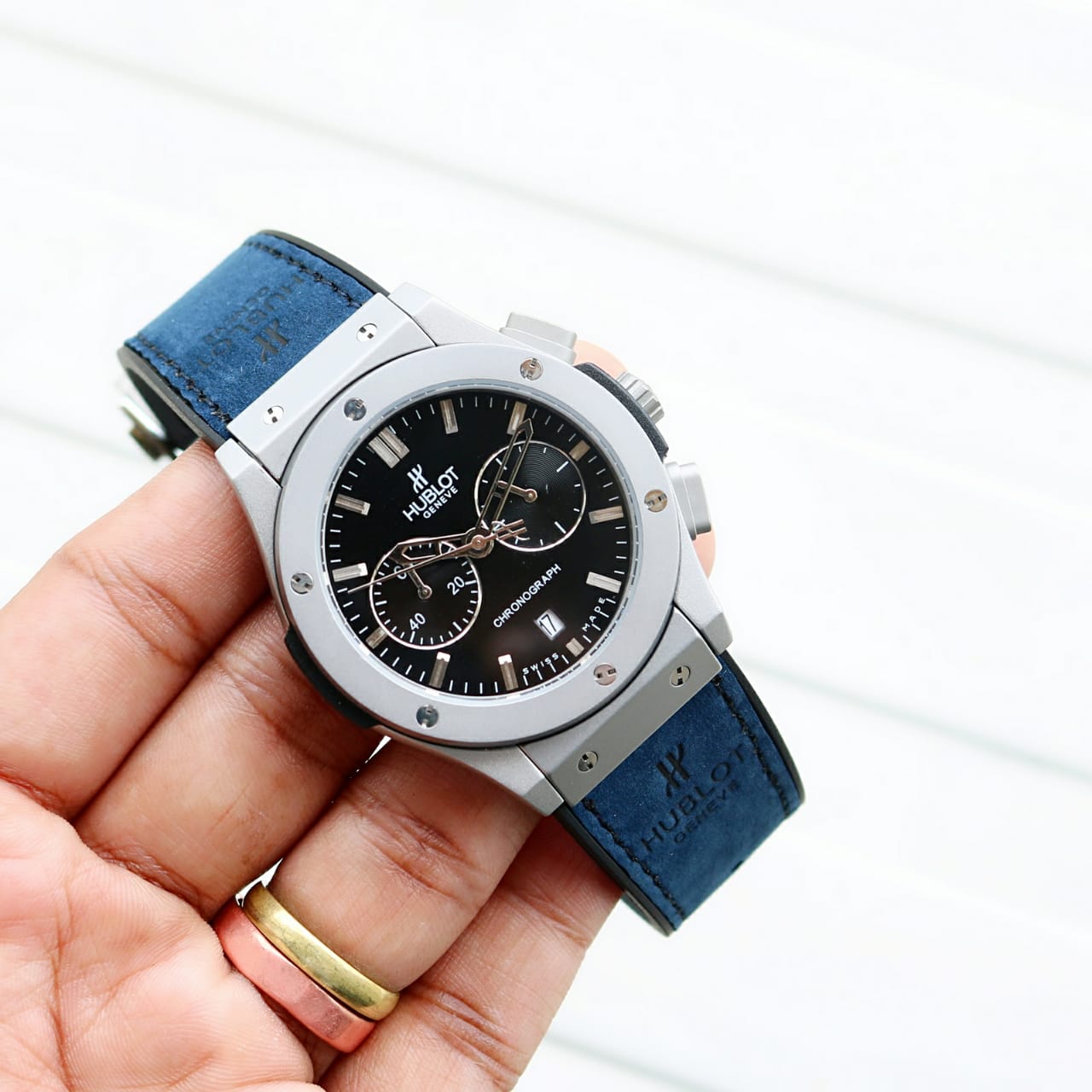 Hublot Classic Fusion Chronograph Men's Watch 541.NX.7170.LR — zoomed view