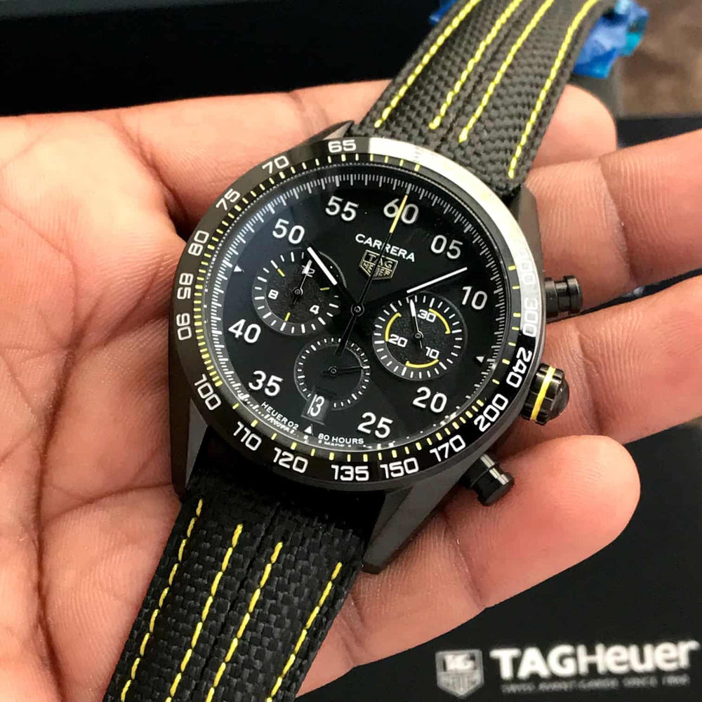 TAG Heuer Carrera X Porsche Yellow Racing Premium Men’s Watch