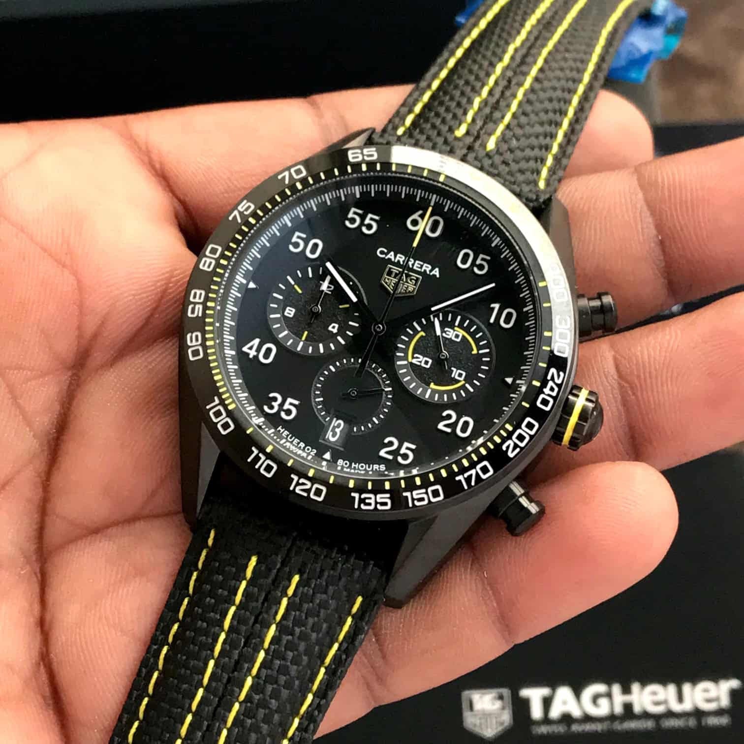 TAG Heuer Carrera X Porsche Yellow Racing Premium Men’s Watch