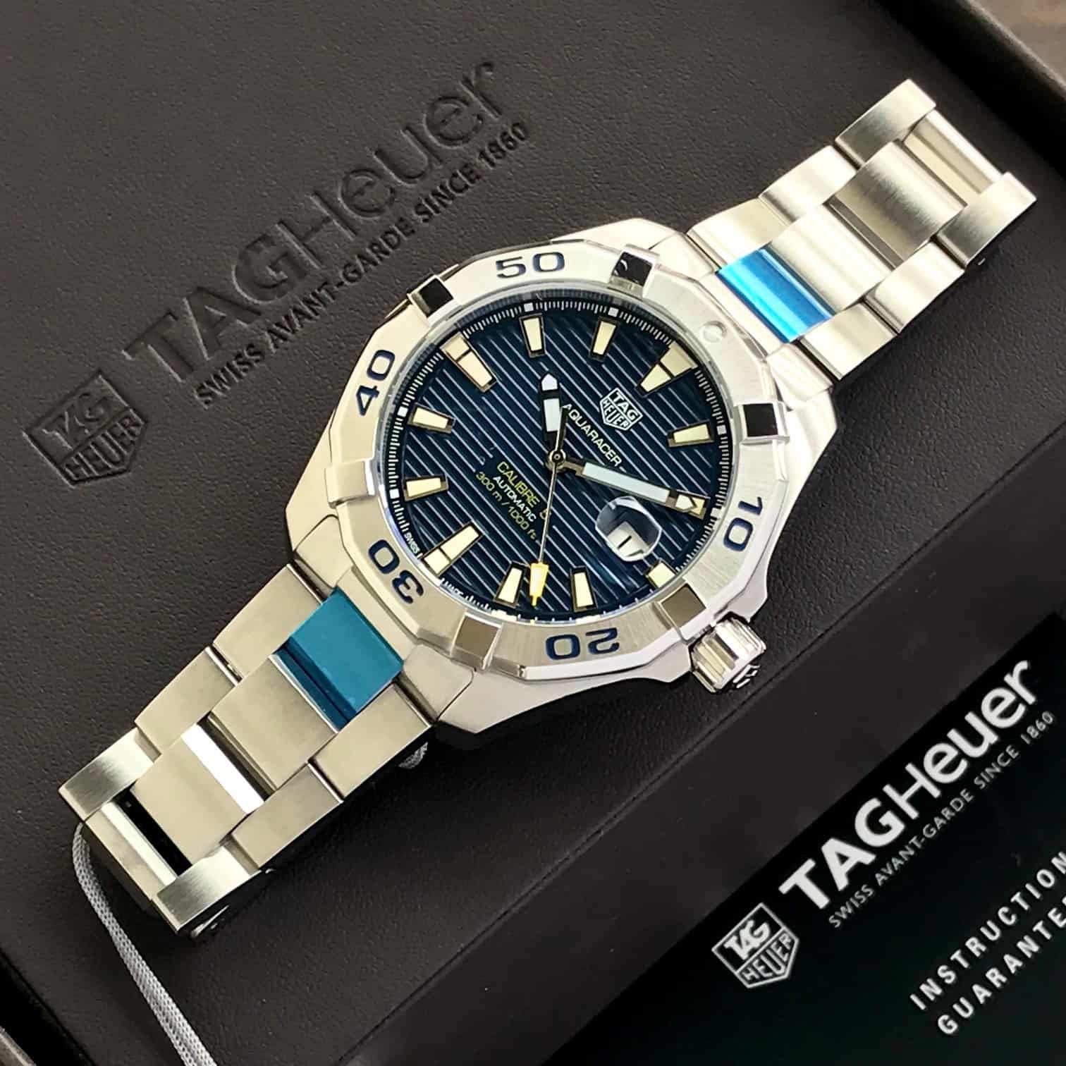 Tag Heuer Aquaracer Calibre 5 Blue Dial Automatic Authentic Quality Men’s Watch