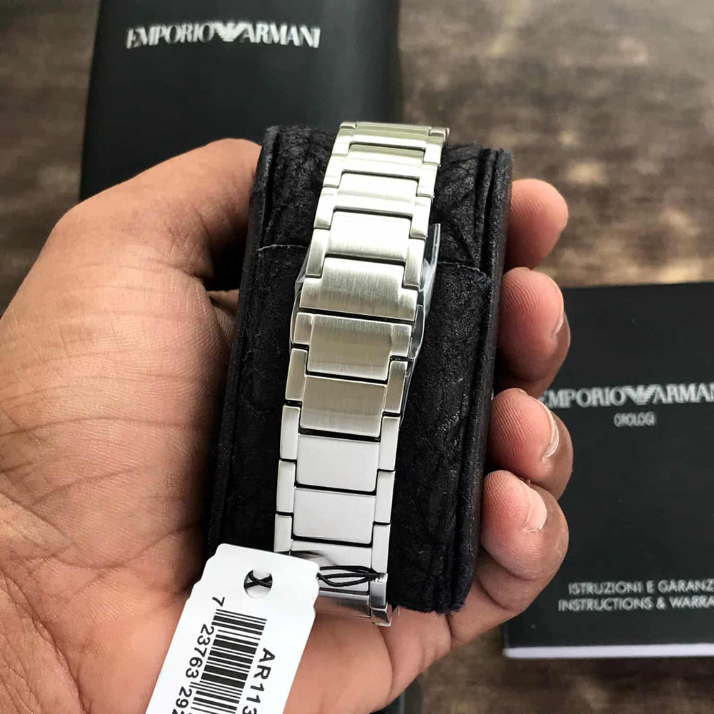 Emporio Armani AR11352 Stainless Steel Mario Men’s Watch