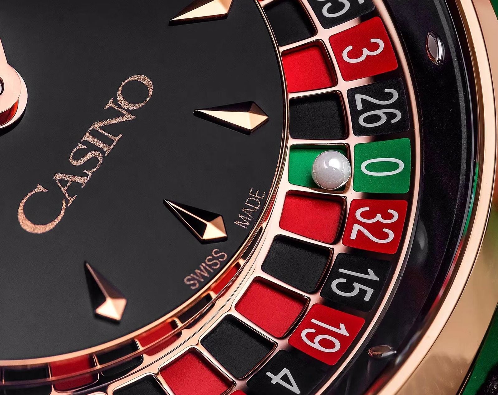 Jacob & Co. Casino Tourbillon Rose Gold Swiss Made Men’s Watch