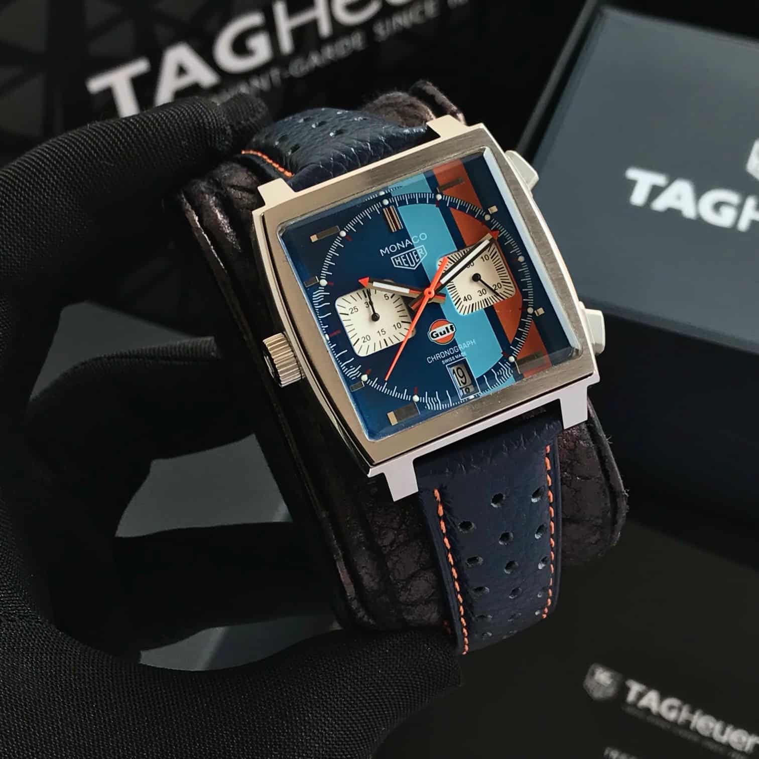 Tag Heuer Monaco Gulf Limited Edition Japanese Mens Watch
