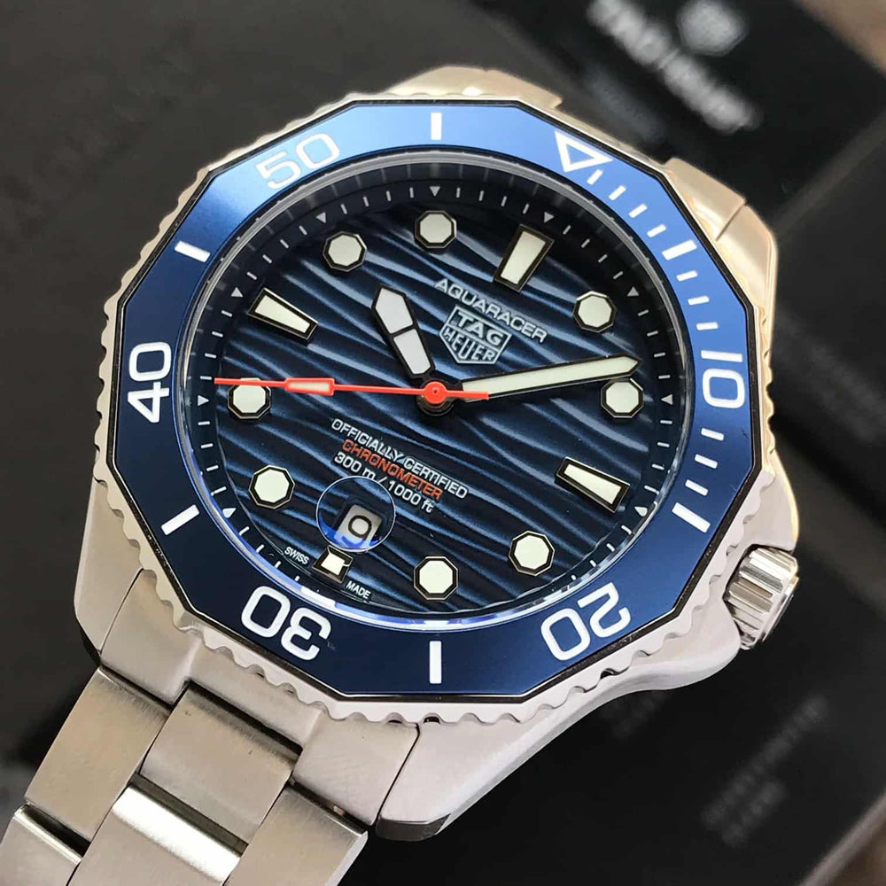 TAG Heuer Aquaracer Professional 300 Date Stainless Steel Automatic Mens Watch