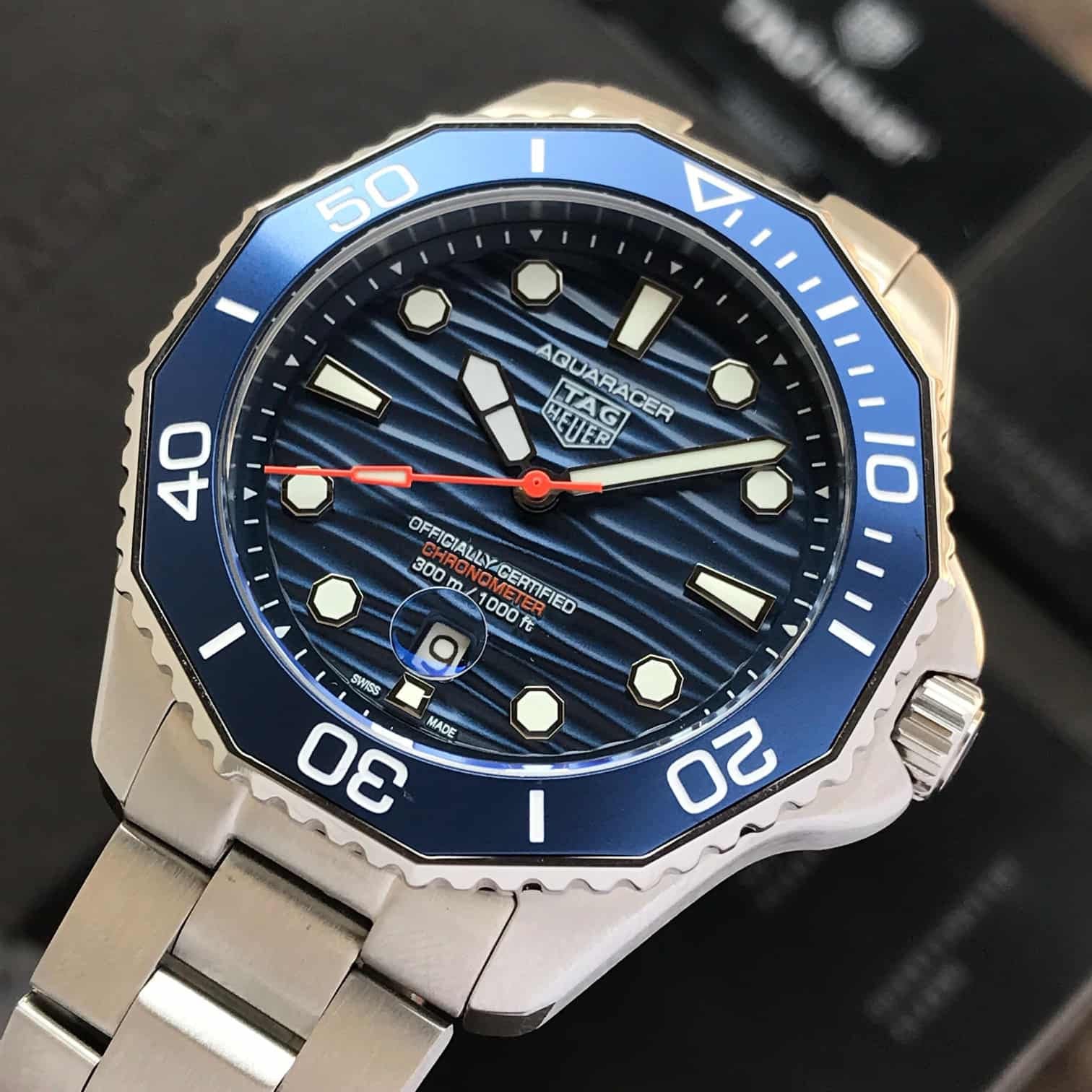 TAG Heuer Aquaracer Professional 300 Date Stainless Steel Automatic Mens Watch