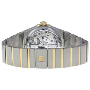 Omega constellation automatic champagne dial men's watch