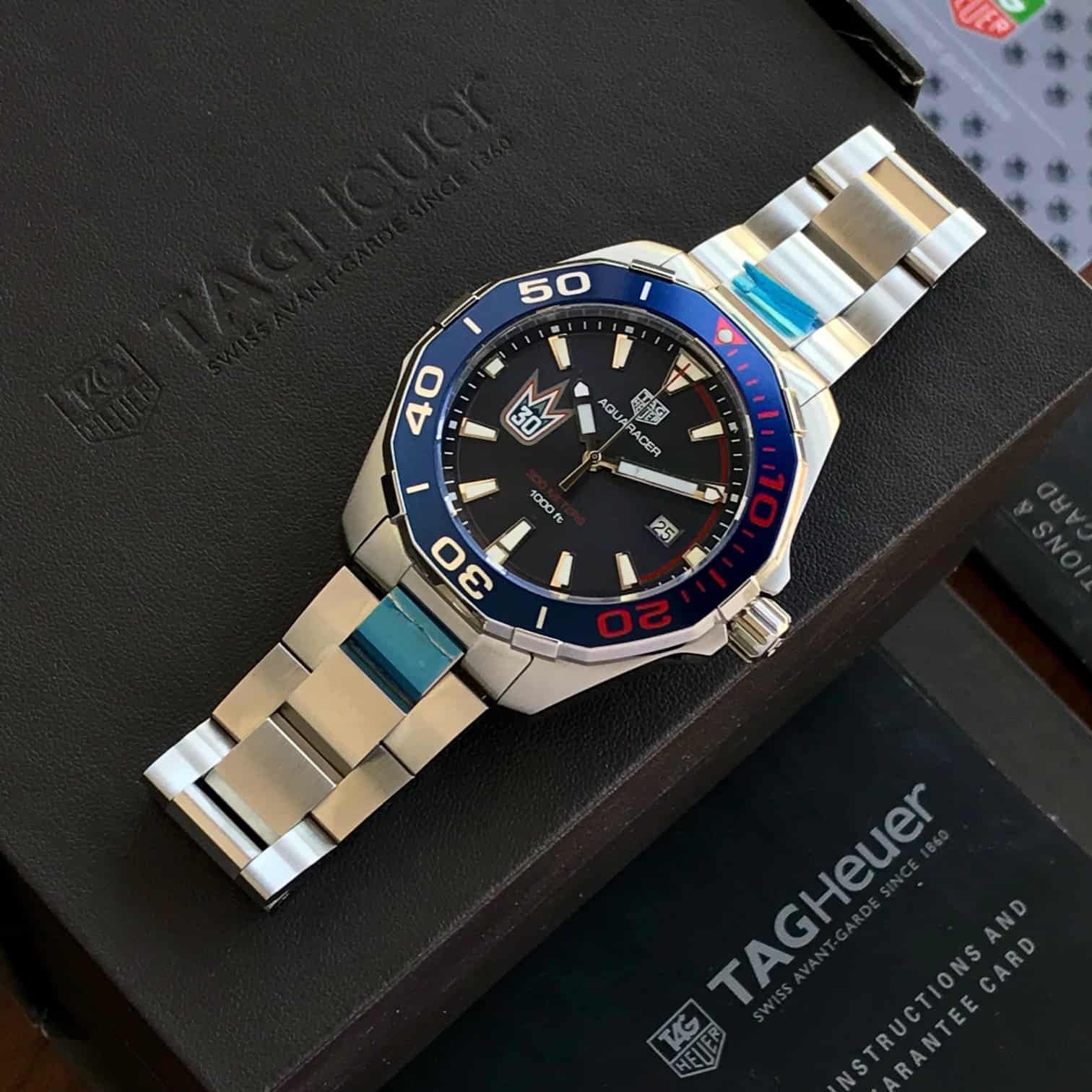 Tag Heuer Aquaracer Henrik Lundqvist Special Edition Men’s Watch