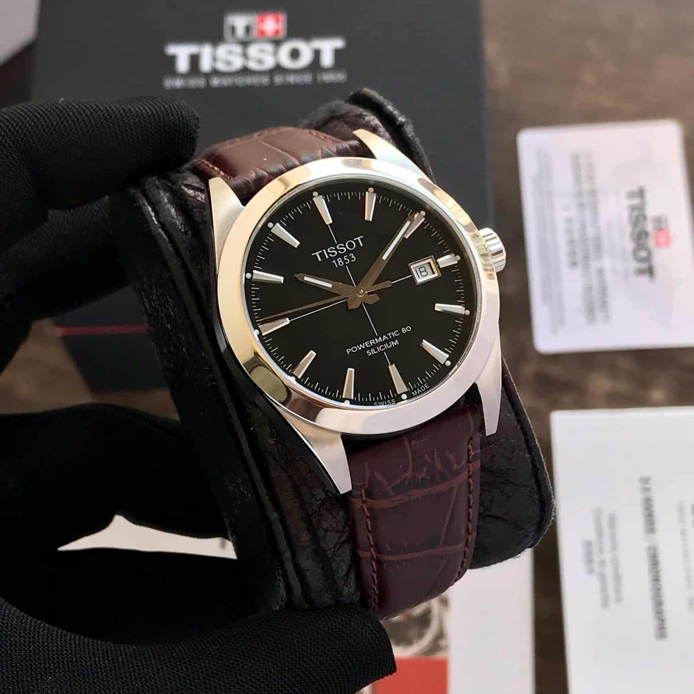 Tissot Gentleman Powermatic 80 Silicium Men 40 mm Automatic Mens Watch