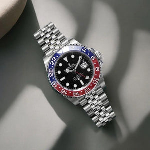 Rolex GMT Master || Pepsi Edition Swiss ETA Automatic Mens Watch