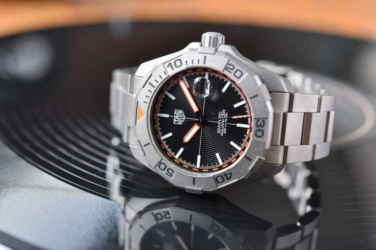 Tag Heuer Bamford Aquaracer Limited Edition Stainless Steel Japanese Master Quality Automatic Mens Watch
