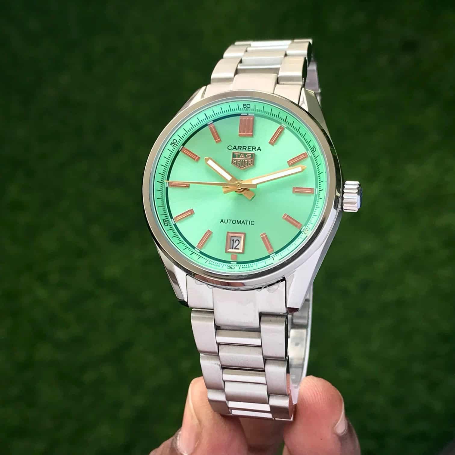 Tag Heuer Grand Carrera Green Dial Japanese Automatic Women’s Watch
