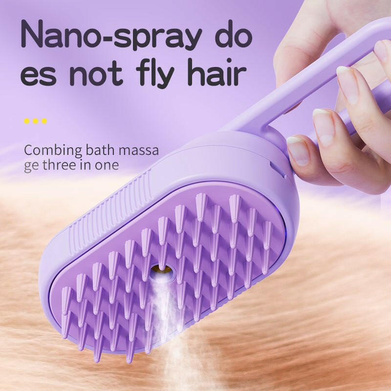 USB Rechargeable Cat Comb Cat Brush