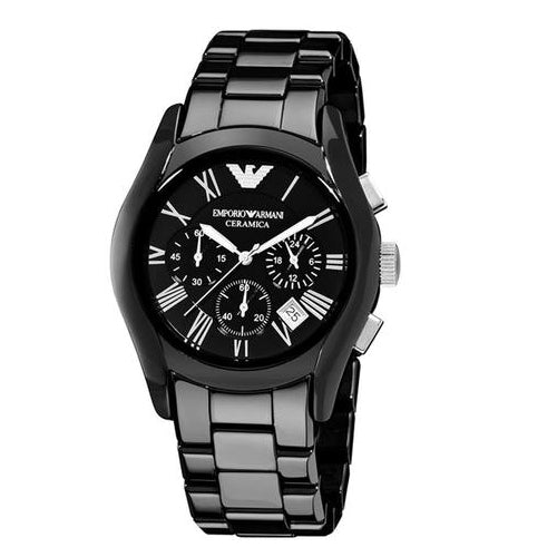 Luxury Watch Stainless Steel Chronograph Silver — zoomed view