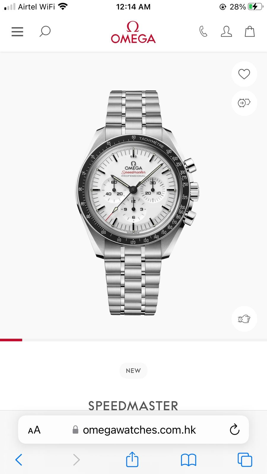 Omega New Speedmatser Moonwatch Premium Quality Mens Watch