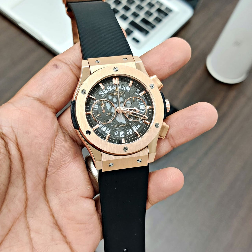 Hublot Big Bang Men's Quartz Swiss Watch Black