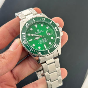 Rolex Submariner Green & Sliver Model Premium Quatz