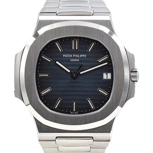 Automatic Patek Philippe Blue Silver Metal Men's Watch