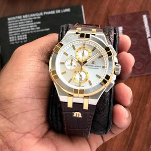 Maurice Lacroix Aikon Chronograph 44mm Authentic Mens Watch