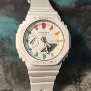 WTS: Casio G-Shock rainbow GMA-S2100 mini Casioak white professional mod | WatchCharts