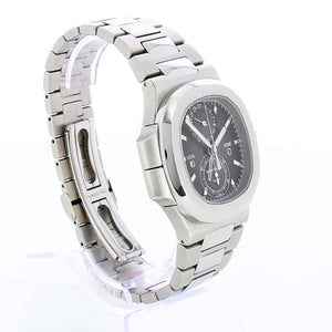 Patek Philippe Nautilus Time Travel Silver and black