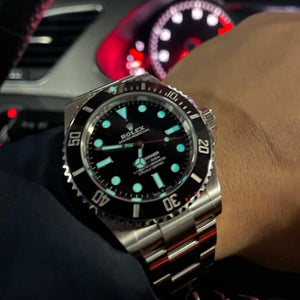 Rolex GMT Oyester steel   Silver Black