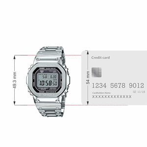 Casio G-Shock Digital Black Dial Men's Watch-GMW-B5000D-1DR (G842)